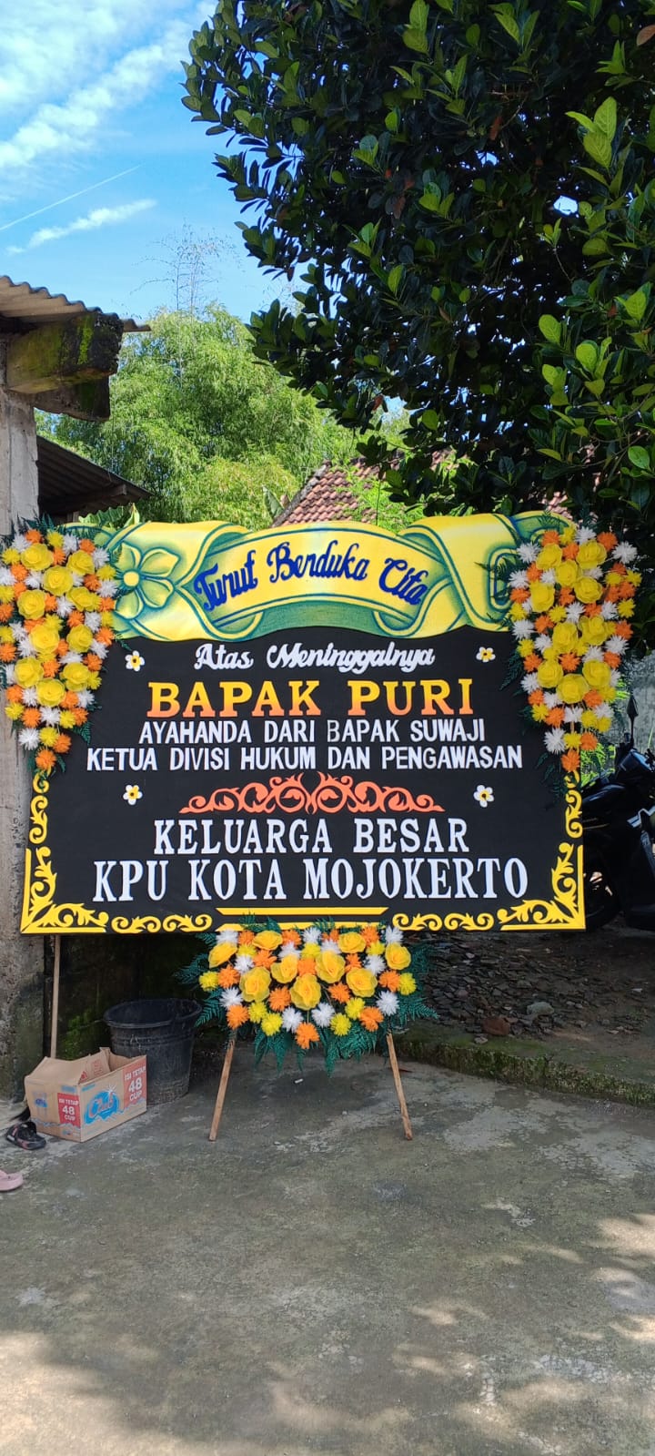 Karangan Bunga Wisuda